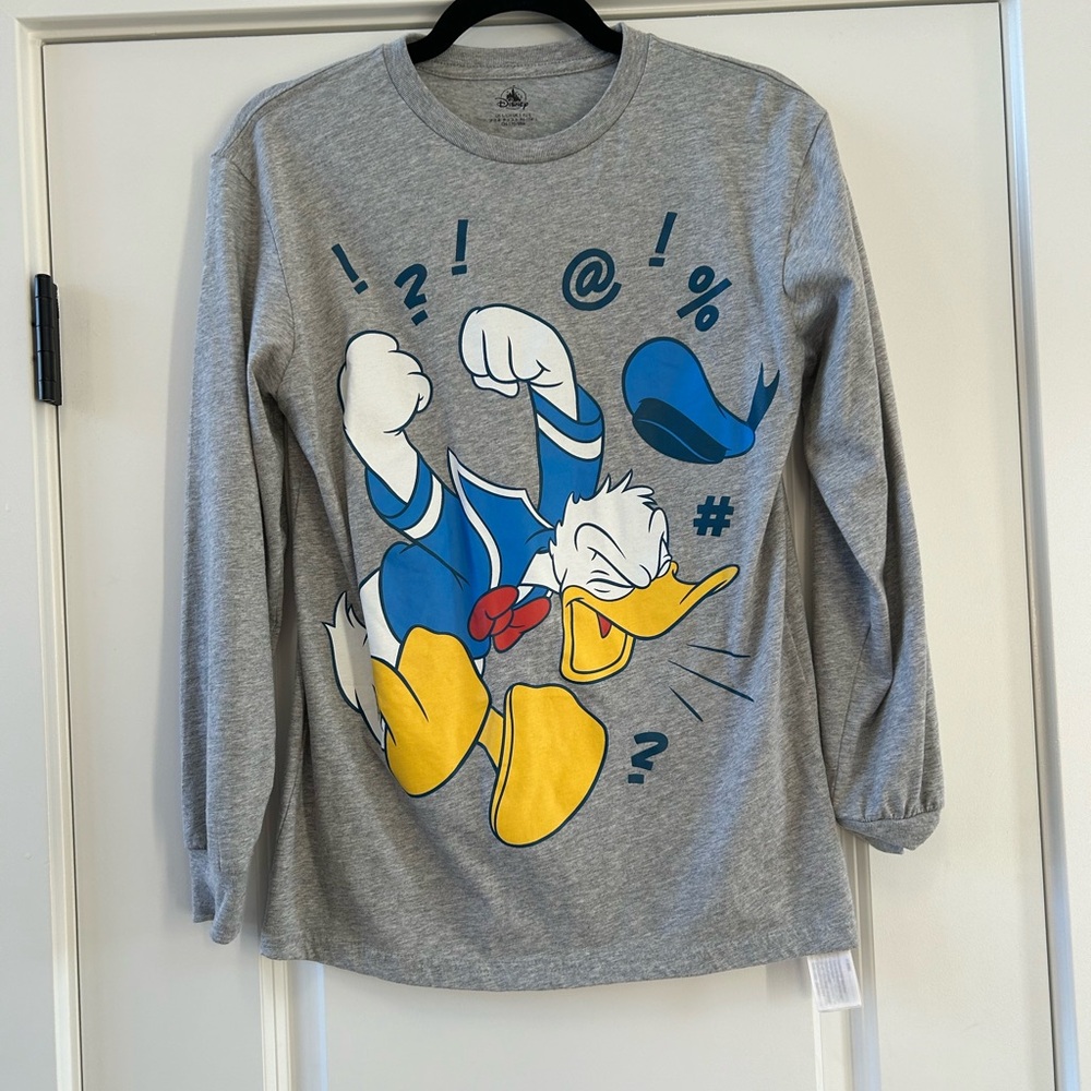 Disney Donald Duck "Angry Jump" Sz Small